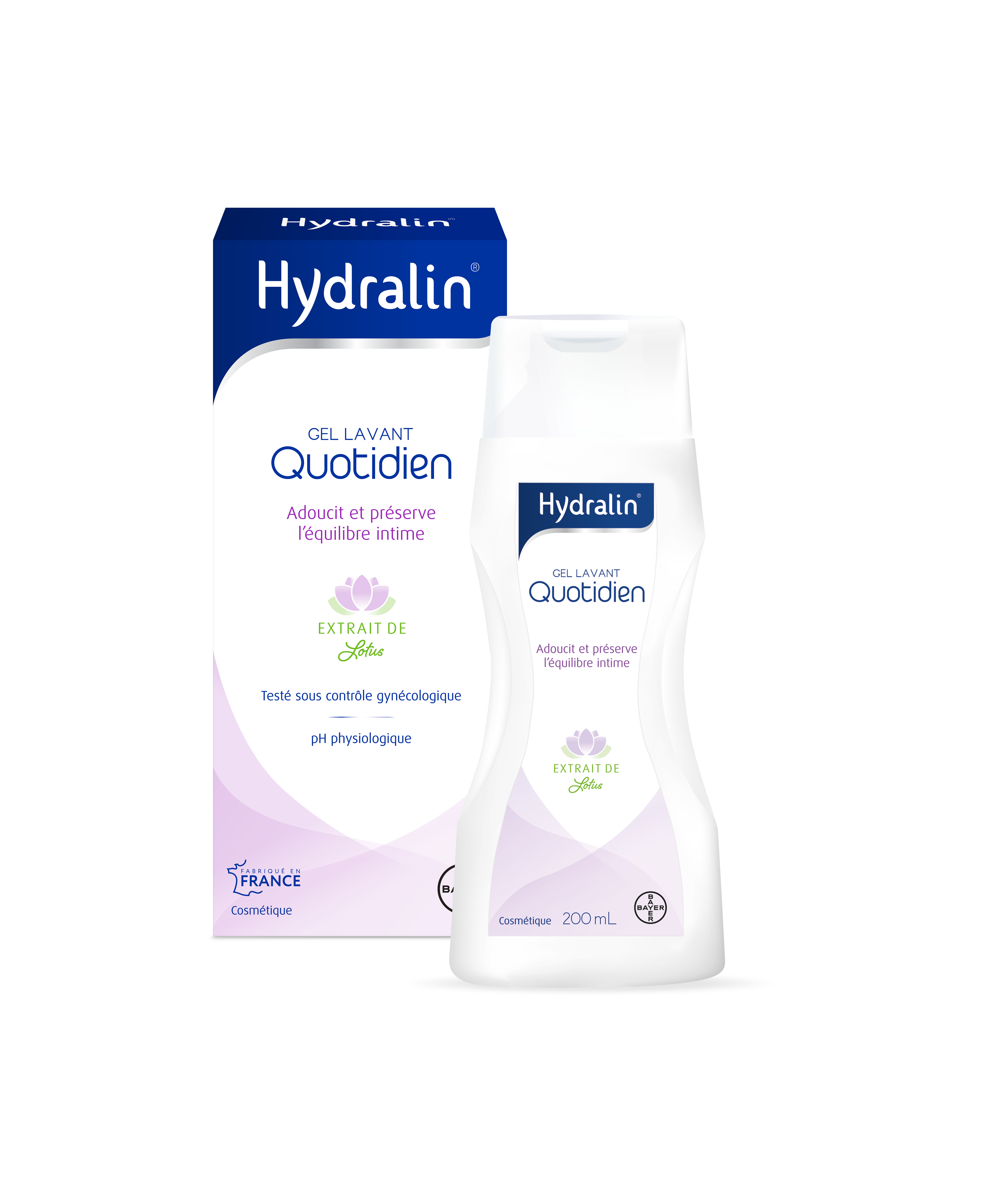 image Hydralin® Quotidien – Flacon de 200 ml – 6 produits